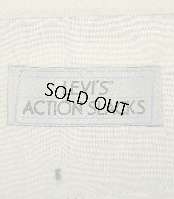 画像2: 90'S LEVIS "ACTION SLACKS" スラックス TALONジップ ブルーヘザー USA製 (VINTAGE)