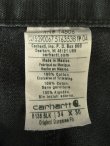 画像2: CARHARTT ダブルニー ダック ペインターパンツ ブラック メキシコ製 (VINTAGE)