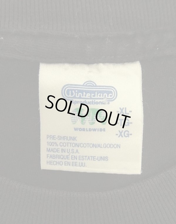 画像2: 90'S JERRY GARCIA シングルステッチ 半袖 Tシャツ ブラック USA製 (VINTAGE)