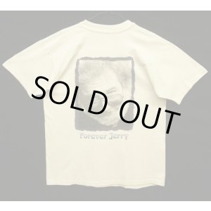 画像: 90'S GRATEFUL DEAD "FOREVER JERRY" シングルステッチ 半袖 Tシャツ オフホワイト USA製 (VINTAGE)