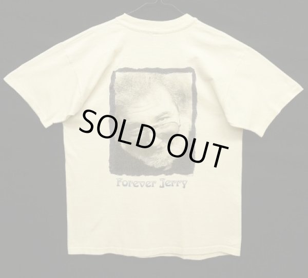 画像1: 90'S GRATEFUL DEAD "FOREVER JERRY" シングルステッチ 半袖 Tシャツ オフホワイト USA製 (VINTAGE)