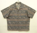 画像: 90'S PATAGONIA コットン 半袖 オープンカラーシャツ 総柄 (VINTAGE)