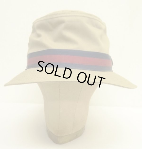 画像2: 80'S LL Bean リボンベルト付き ポークパイハット タン USA製 (DEADSTOCK)