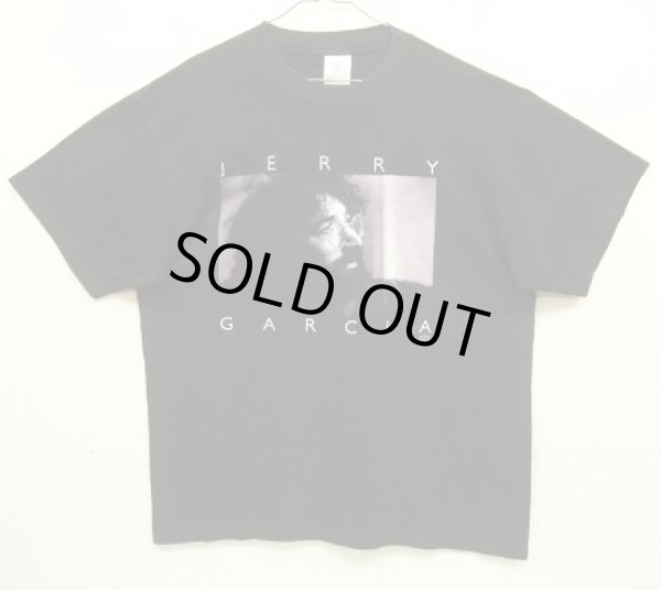 画像1: 90'S JERRY GARCIA シングルステッチ 半袖 Tシャツ ブラック USA製 (VINTAGE)
