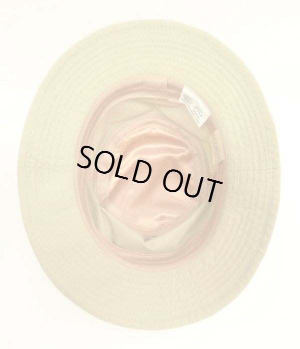 画像4: 80'S LL Bean リボンベルト付き ポークパイハット タン USA製 (DEADSTOCK)