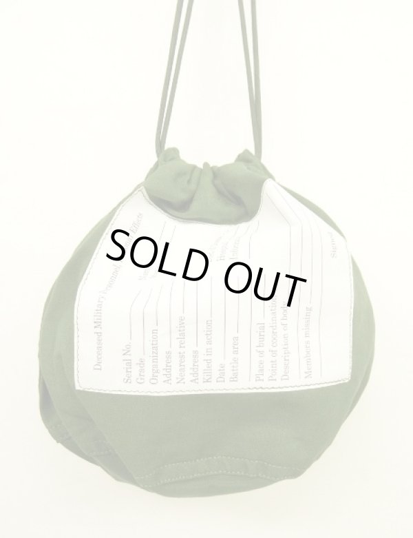 画像2: アメリカ軍 PERSONAL EFFECTS BAG オリーブ (DEADSTOCK)