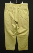画像4: 70'S アメリカ軍 US ARMY コットン100% チノパンツ RAPID製ブラスジップ (VINTAGE)