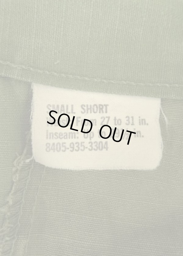 画像2: 60'S アメリカ軍 US ARMY "JUNGLE FATIGUE" カーゴパンツ S-SHORT (VINTAGE)