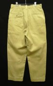 画像5: 60'S アメリカ軍 US ARMY コットン100% チノパンツ FAST製ブラスジップ (VINTAGE)