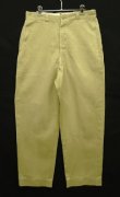 70'S アメリカ軍　US ARMY コットン100% チノパンツ 31×29位 wmr022003ue030.jpg
