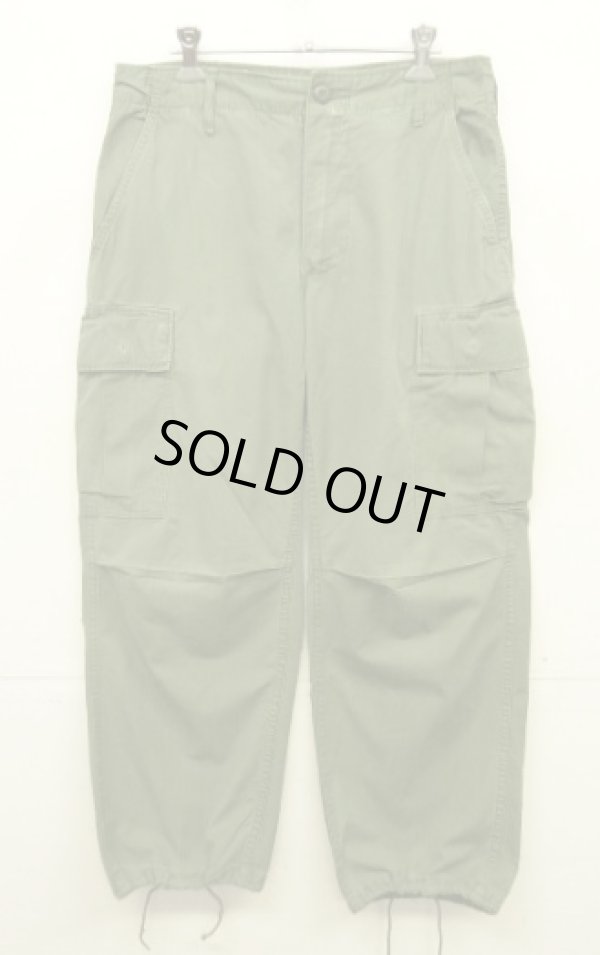 画像1: 60'S アメリカ軍 US ARMY "JUNGLE FATIGUE" カーゴパンツ S-SHORT (VINTAGE)