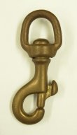 画像1: スナップフック ナスカン ブラス製 (VINTAGE)