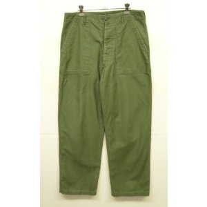 画像: 60'S アメリカ軍 US ARMY "OG107" コットンサテン ベイカーパンツ (VINTAGE)