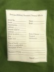画像3: アメリカ軍 PERSONAL EFFECTS BAG オリーブ (DEADSTOCK)
