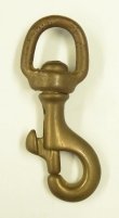 画像2: スナップフック ナスカン ブラス製 (VINTAGE)