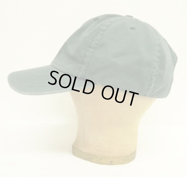 画像3: 90'S RALPH LAUREN ロゴ刺繍 ベースボールキャップ グリーン USA製 (VINTAGE)