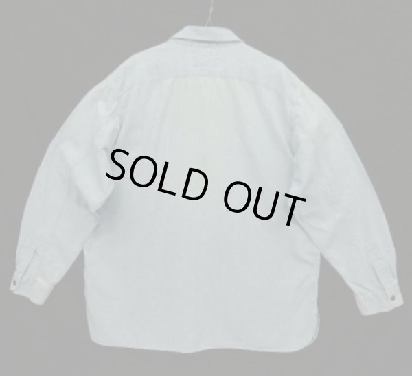 画像7: 90'S RALPH LAUREN "POLO SPORT" ハーフジップ チンスト＆マチ付き 長袖 シャンブレーシャツ ririジップ (VINTAGE)