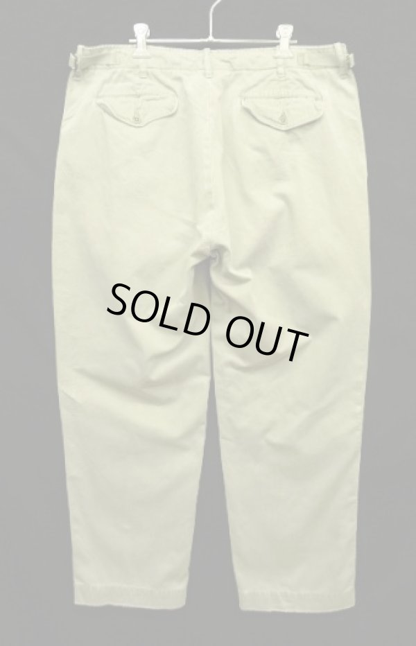 画像5: 90'S RALPH LAUREN ウエストアジャスター付き ミリタリーパンツ カーキ (VINTAGE)