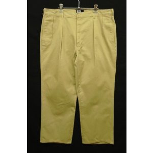 画像: 90'S RALPH LAUREN ツープリーツ チノパンツ ベージュ USA製 (VINTAGE)