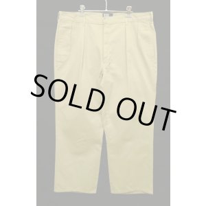 画像: 90'S RALPH LAUREN ツープリーツ チノパンツ ベージュ USA製 (VINTAGE)