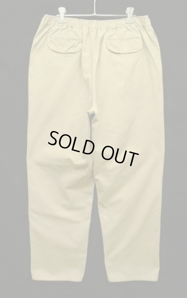 画像3: 90'S RALPH LAUREN 三角タグ ウエストゴム入り イージーチノパンツ ベージュ USA製 (VINTAGE)