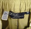 画像2: 90'S RALPH LAUREN 三角タグ ウエストゴム入り イージーチノパンツ ベージュ USA製 (VINTAGE)