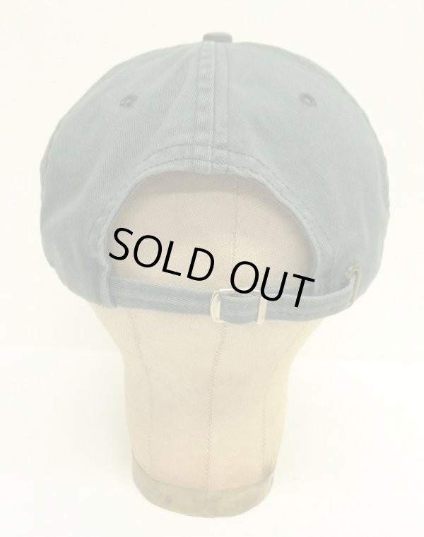 画像4: 90'S RALPH LAUREN ロゴ刺繍 ベースボールキャップ グリーン USA製 (VINTAGE)