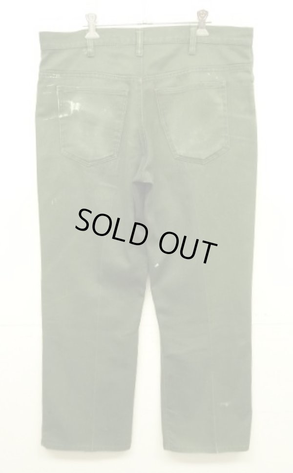 画像6: 80'S BIG MAC 三角タグ リペア＆フェード 5ポケットパンツ SCOVILLジップ W36L30 USA製 (VINTAGE)