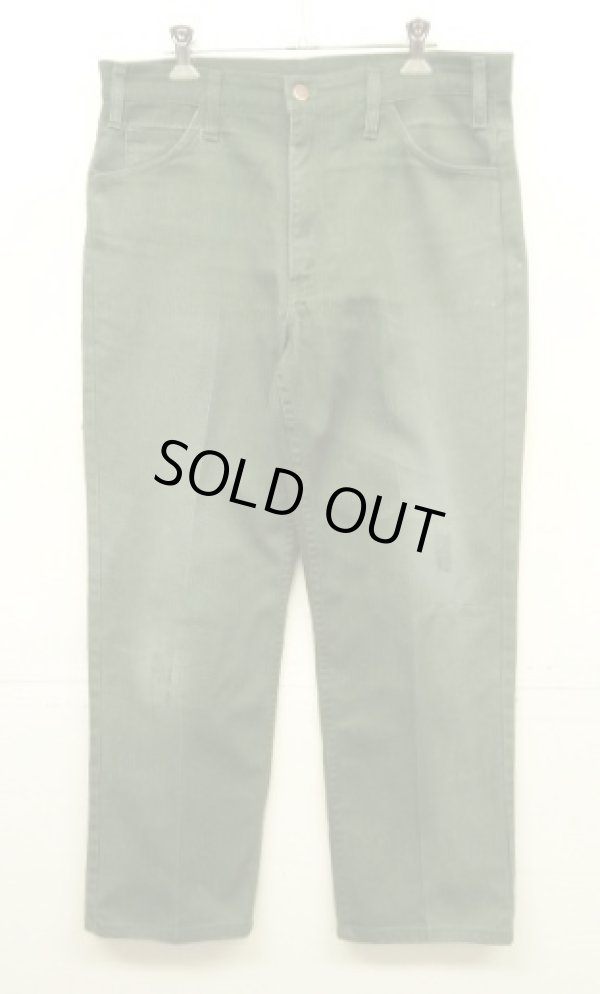 画像1: 80'S BIG MAC 三角タグ リペア＆フェード 5ポケットパンツ W34L30 USA製 (VINTAGE)