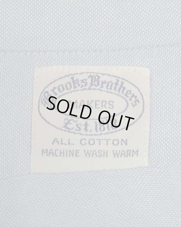 画像2: 60'S BROOKS BROTHERS "MAKERS" 6ボタン オックスフォード BDシャツ ブルー USA製 (VINTAGE)