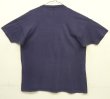 画像4: 70'S CHAMPION "N/D" バータグ シングルステッチ 半袖 Tシャツ ネイビー USA製 (VINTAGE)