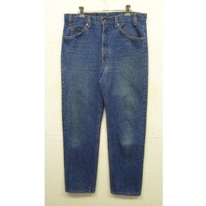 画像: 90'S LEVIS 505 デニム インディゴ W34L30 USA製 (VINTAGE)
