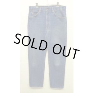 画像: 90'S LEVIS 505 デニム インディゴ W34L30 USA製 (VINTAGE)