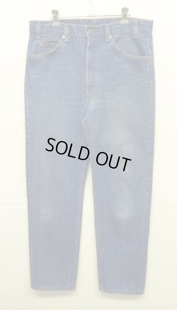 画像1: 90'S LEVIS 505 デニム インディゴ W34L30 USA製 (VINTAGE)