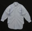 画像1: 60'S BROOKS BROTHERS "MAKERS" 6ボタン オックスフォード BDシャツ ブルー USA製 (VINTAGE)