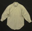画像1: 60'S BROOKS BROTHERS "MAKERS" 6ボタン オックスフォード BDシャツ ライトカーキ USA製 (VINTAGE)