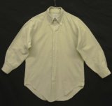 画像: 60'S BROOKS BROTHERS "MAKERS" 6ボタン オックスフォード BDシャツ ライトカーキ USA製 (VINTAGE)