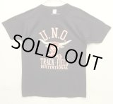 画像: 80'S CHAMPION "U.N.O.TRACK-FIELD"トリコタグ シングルステッチ 半袖 Tシャツ ダークネイビー USA製 (DEADSTOCK)