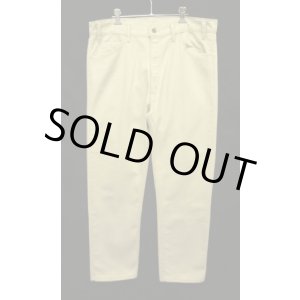 画像: 80'S LEVIS 505 白タブ カツラギ オフホワイト W38L30 USA製 (VINTAGE)