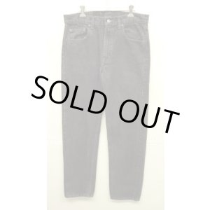 画像: 80'S LEVIS 505 デニム 先染めブラック W34L30 USA製 (VINTAGE)