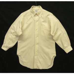 画像: 60'S BROOKS BROTHERS "MAKERS" 6ボタン オックスフォード BDシャツ 生成り USA製 (VINTAGE)