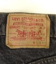 画像4: 80'S LEVIS 505 デニム 先染めブラック W34L30 USA製 (VINTAGE)