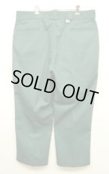 画像: 80'S DICKIES 874 チビタグ ワークパンツ グリーン W38L29 USA製 (VINTAGE)