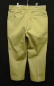 画像1: 80'S DICKIES 874 チビタグ ワークパンツ ベージュ W38L29 USA製 (VINTAGE)