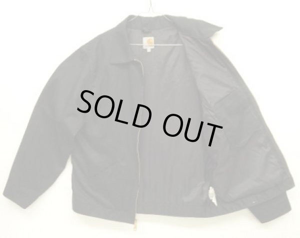 画像4: 15'S CARHARTT 裏地付き ドリズラージャケット ブラック USA製 (VINTAGE)