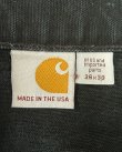 画像2: 00'S CARHARTT ダブルニー ダック ペインターパンツ ブラック W36L30 USA製 (VINTAGE)