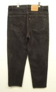 画像3: 90'S LEVIS 550 デニム ブラック W38L30 USA製 (VINTAGE)