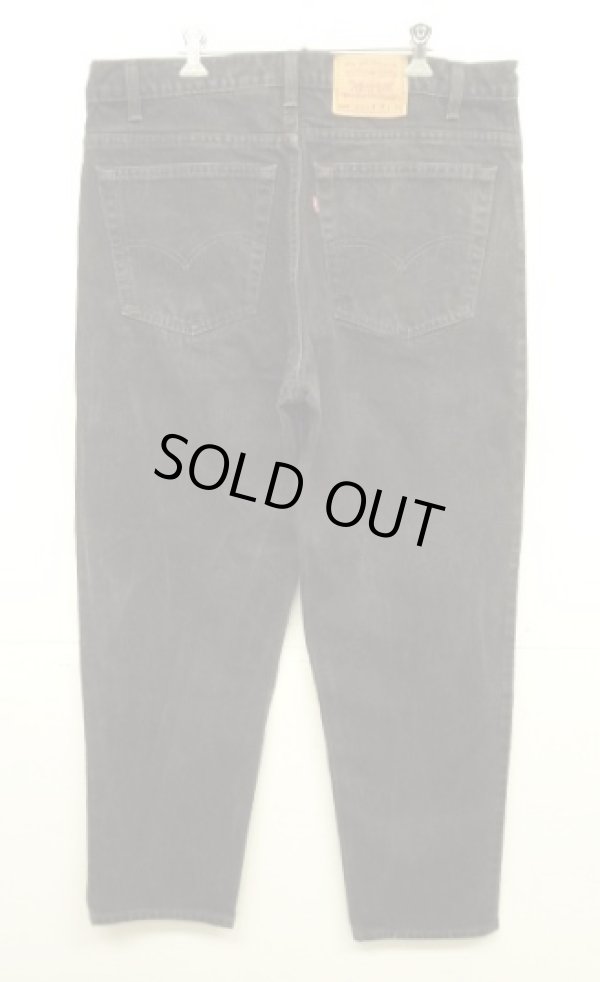 画像3: 90'S LEVIS 550 デニム ブラック W38L30 USA製 (VINTAGE)