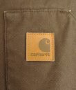 画像4: 11'S CARHARTT 裏地キルティング ダックベスト ダークブラウン メキシコ製 (VINTAGE)