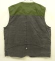 画像3: 90'S BUGLE BOY ナイロン/キャンバス フォトグラファーベスト オリーブ/チャコール (VINTAGE)